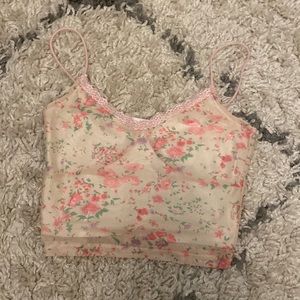 Floral tank top